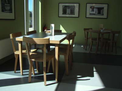 Design work, Cafe furniture at Ruthin Craft Centre